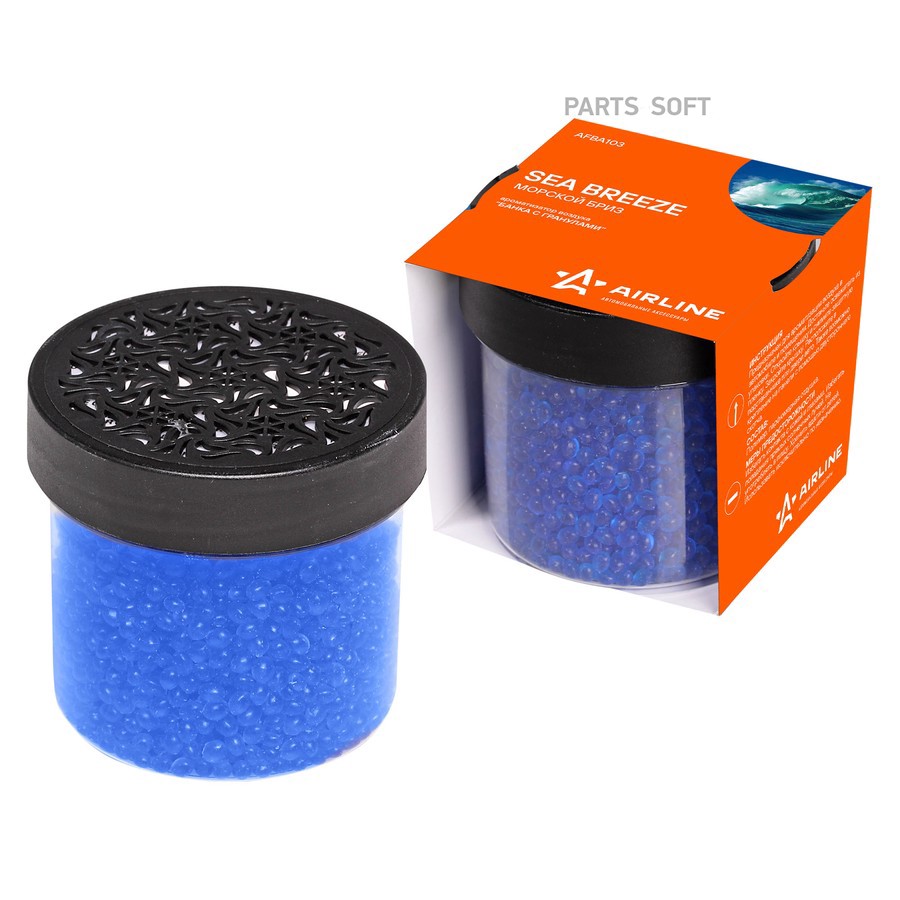 Ароматизатор на панель (Sea breeze/Морской бриз) "AIRLINE" - AIRLINE None None